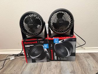 2 Count Honeywell TurboForce Power Air Circulator Fans