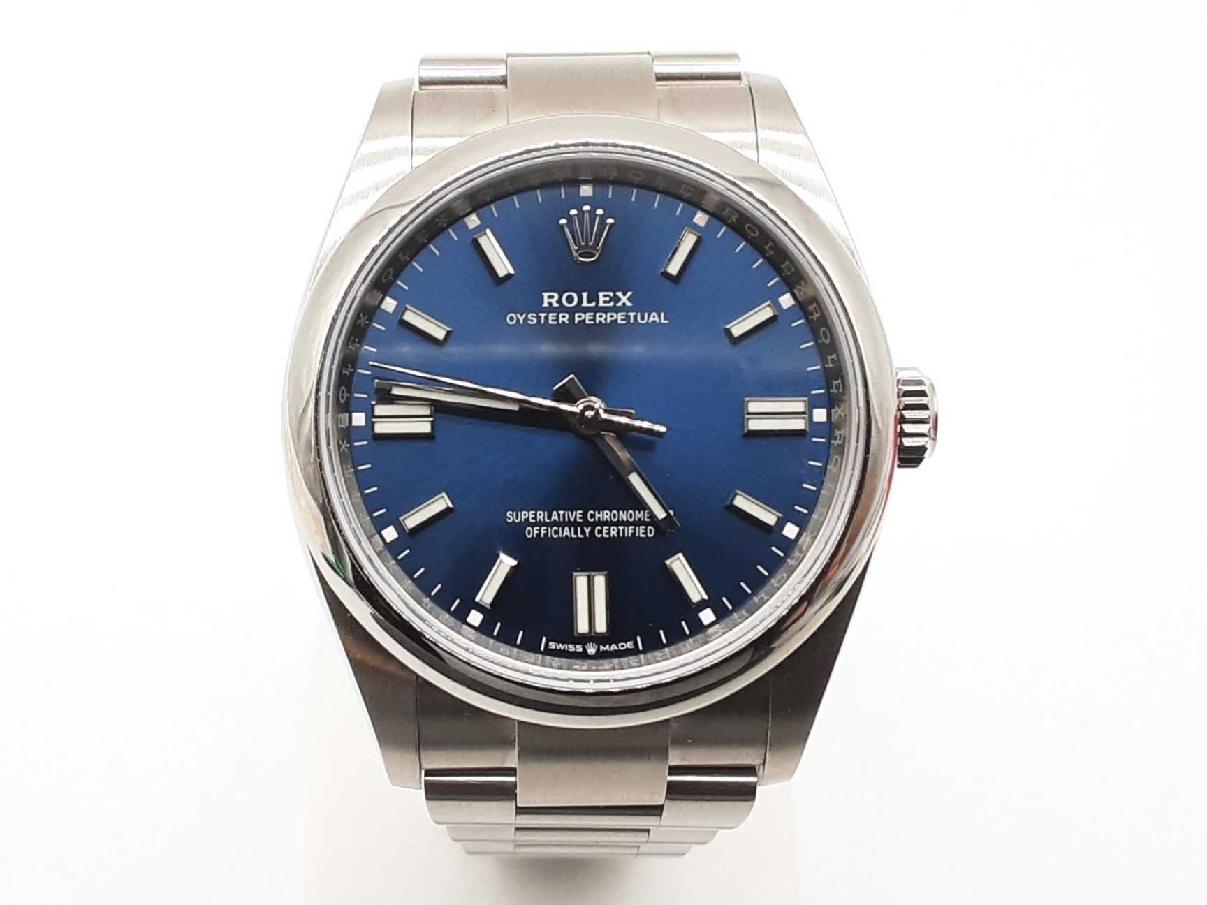 Rolex 126000 36 Oyster Perpetual Blue Dial Steel Automatic Watch Do0324exzxmia