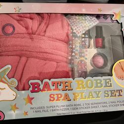 Bath Robe and Spa Play set