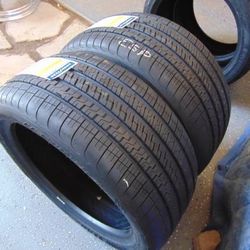 2 New 255 40 18 Goodyear Eagle Exhilarate Tires 97Y XL Date 2023

