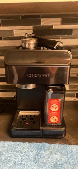Chefman Espresso Machine w/ Milk Frother – Like New
