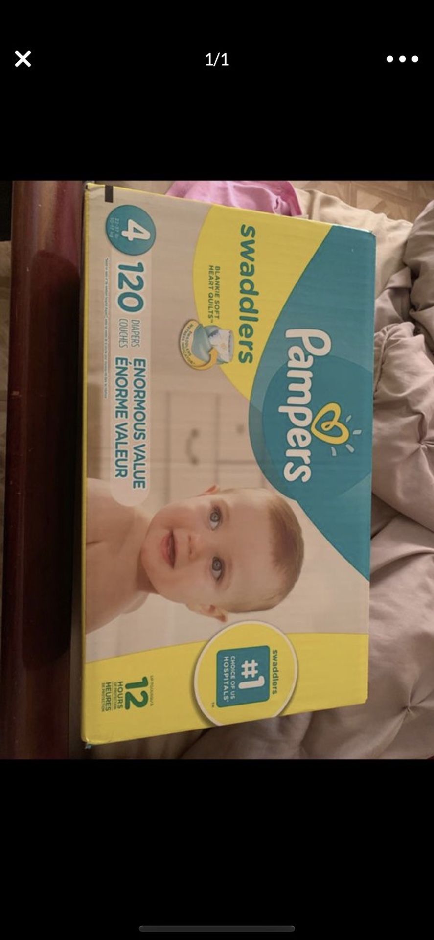 Pampers swaddlers