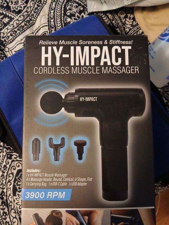 HY-IMPACT CORDLESS MASSAGER