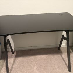 Gaming Table Vinyl Top Black