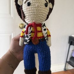 Crochet Woody Toy Story Doll