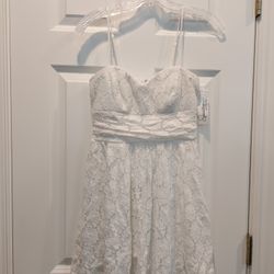 White Lace Dress 