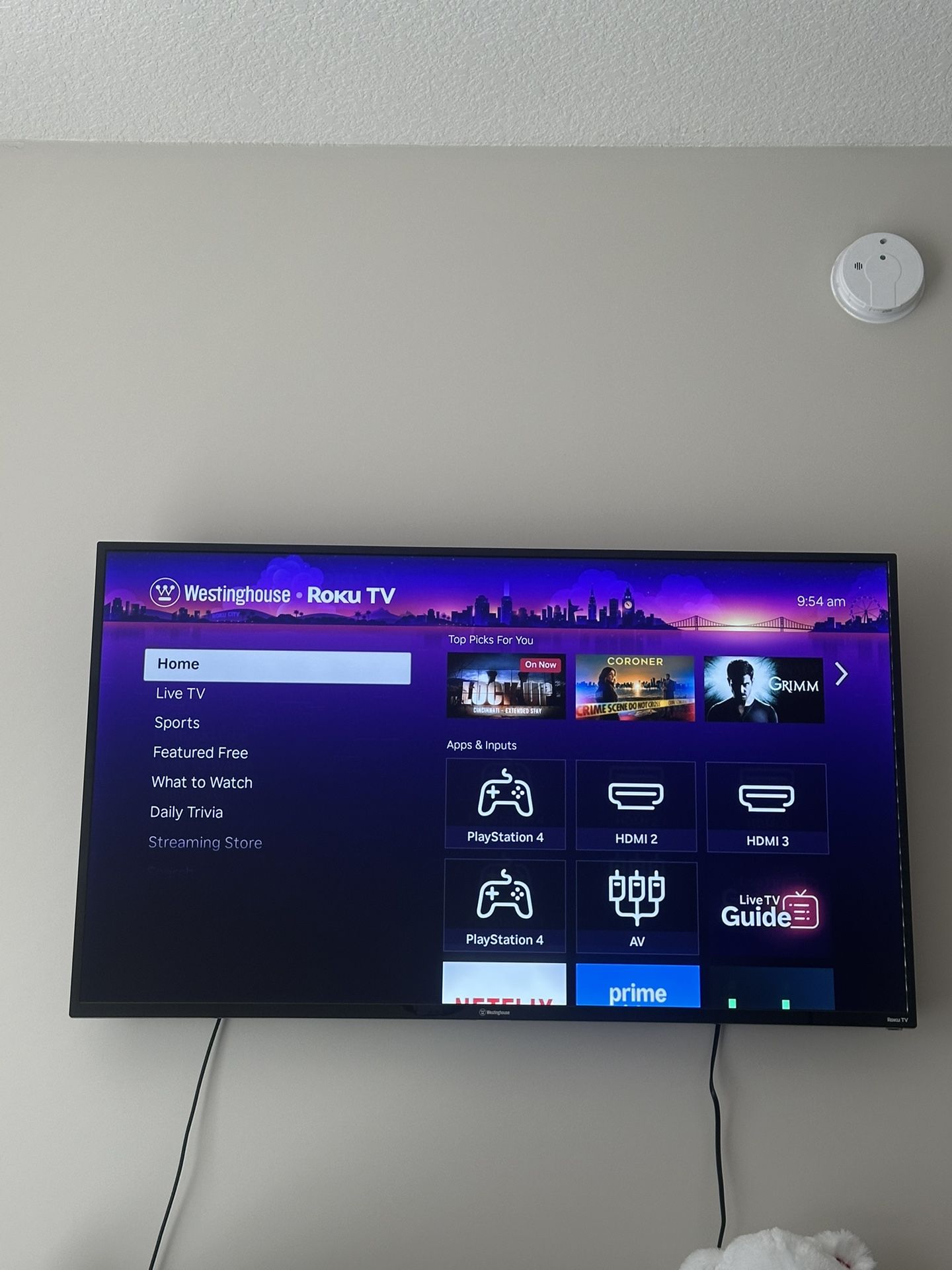 50 inch Westinghouse 4K Ultra HD Smart Roku TV with HDR