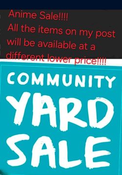 Yard Sale!!!!!
