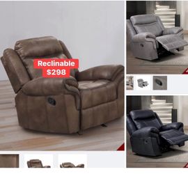 Sillón reclinable nuevo en su caja / en perfecto condiciones