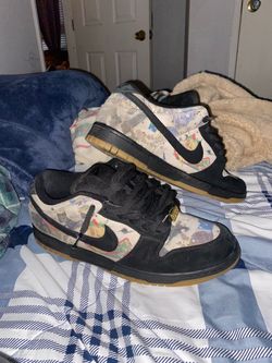NIKE X SUPREME RAMMELLZEE DUNKS
