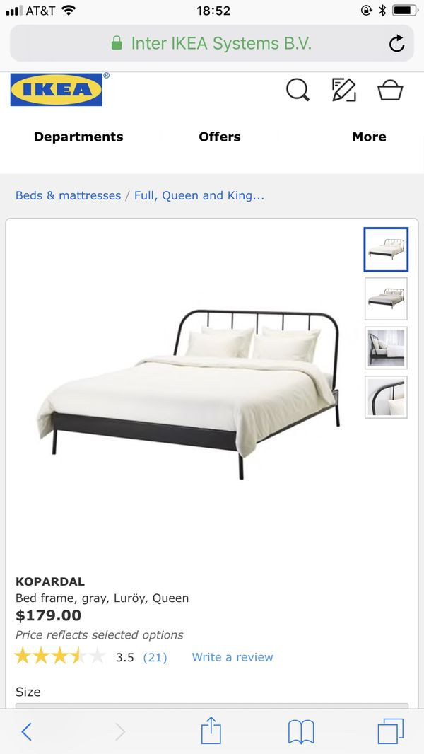 Ikea Kopardal Metal Bed For In Winter Park Fl Offerup Open In The Appcontinue To Mobile Website