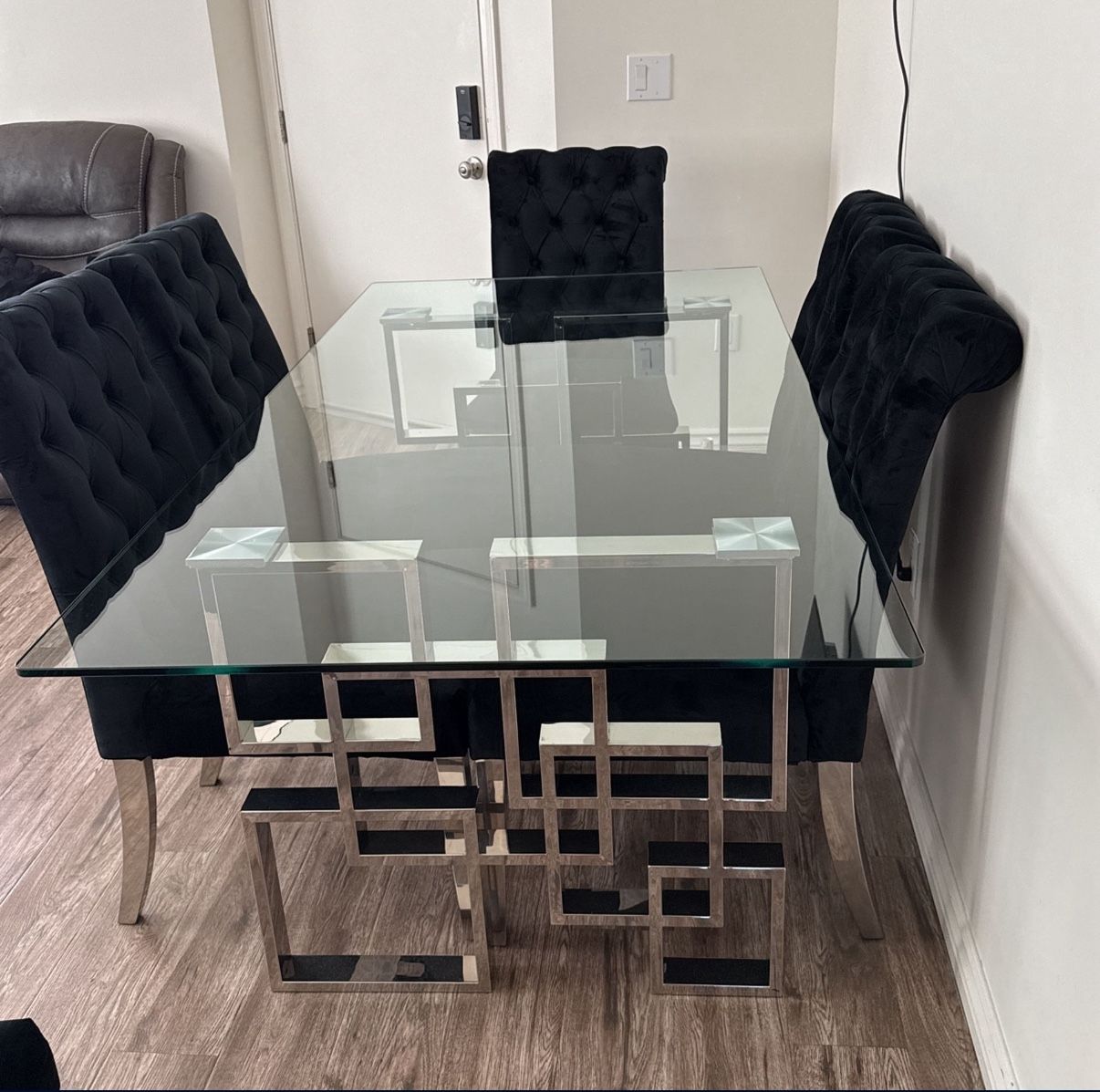 Glass Dining Table