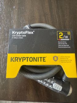 Kryptonite KryptoFlex 1218 Combo Cable Lock