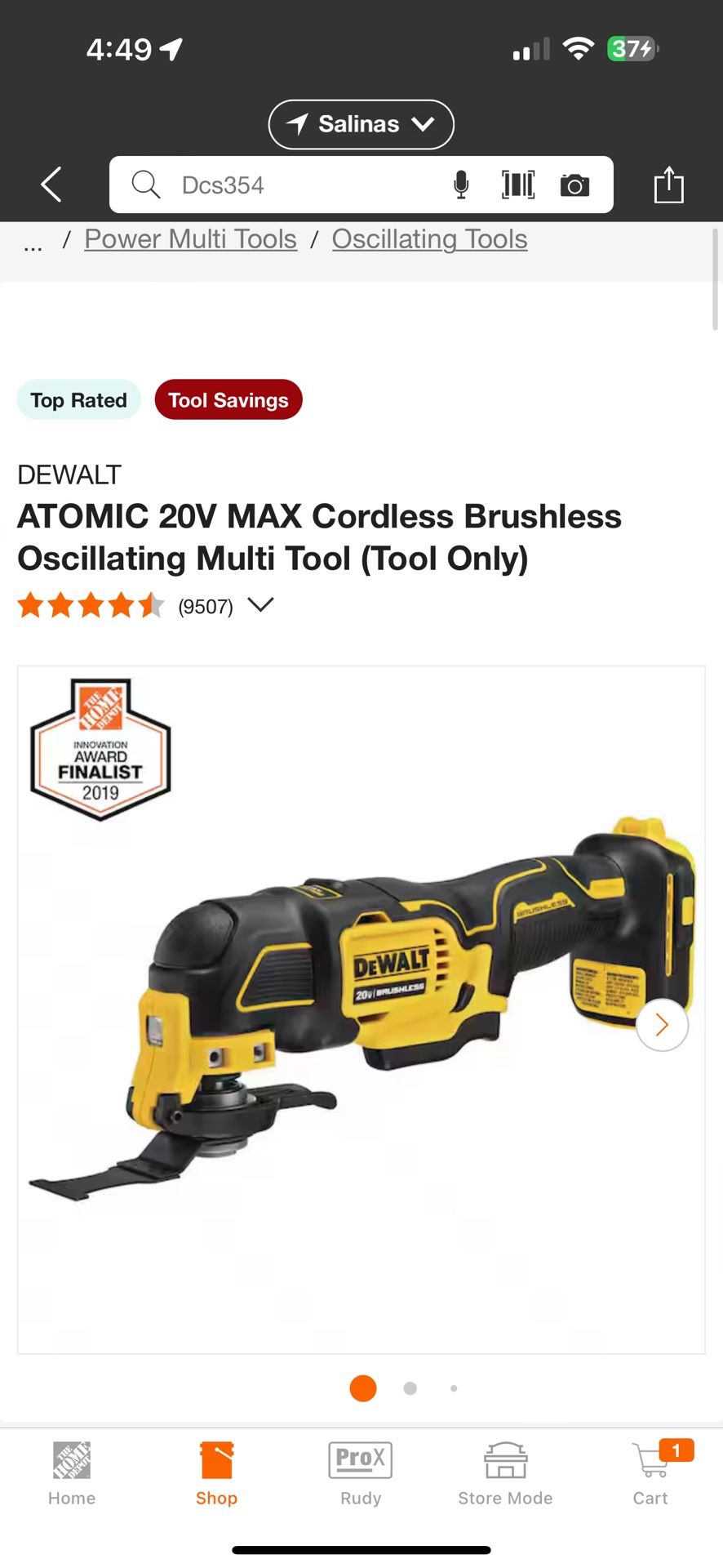 Atomic 20V Oscillating Multi Tool