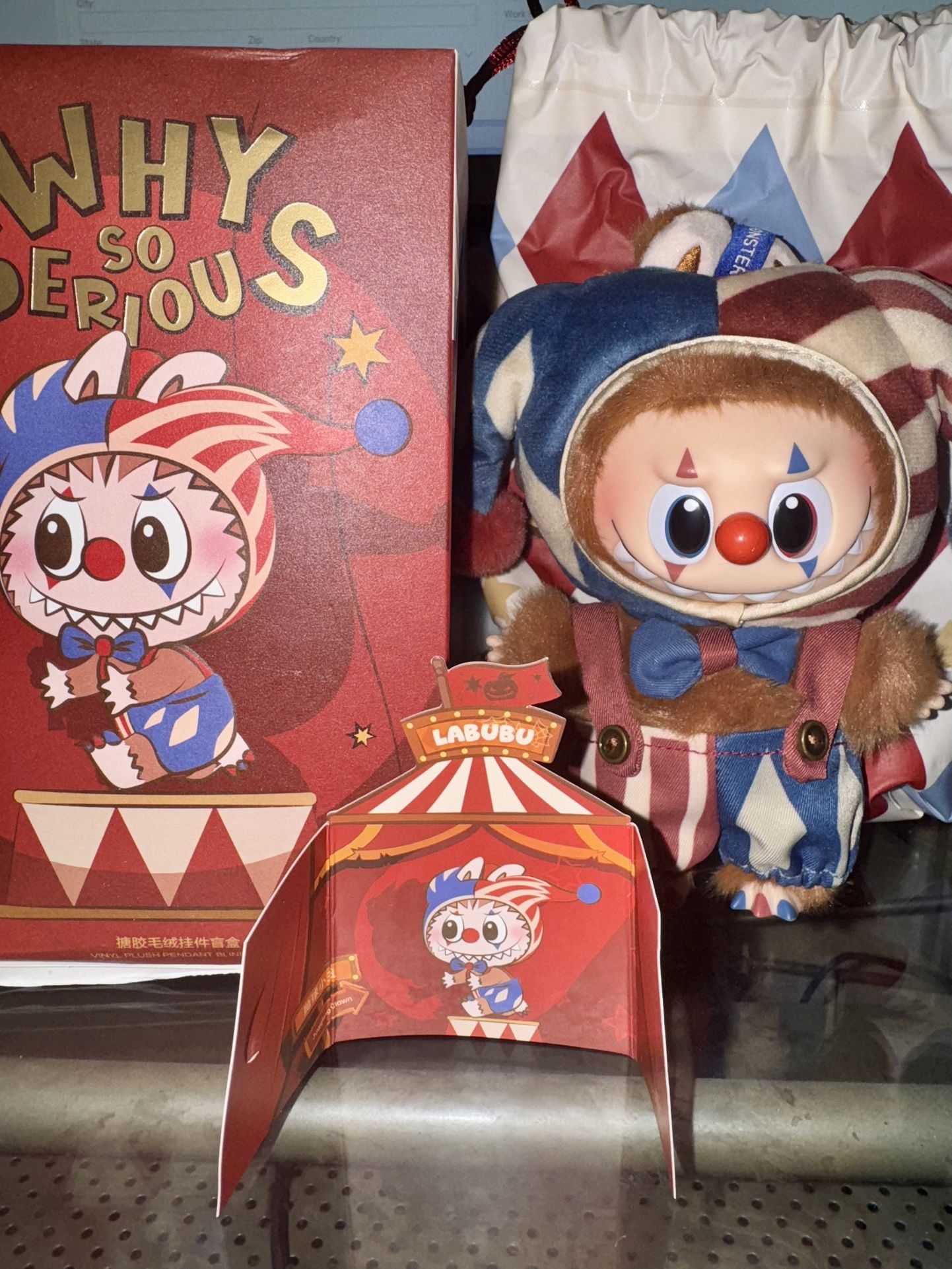 Juggling Clown Labubu Why So Serious