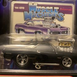 Muscle Machines 66’ GTO 1:64 Scale 00-12