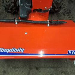For Sale: Simplicity Snowblower L1730 $1,500 