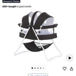 Dream On Me Karley Bassinet in Black