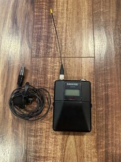 Shure ULXD1 G50 Wireless Bodypack Transmitter with WL185 Lavalier (470-534 MHz)