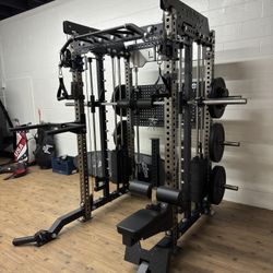 FREE DELIVERY All In One Home Gym- Squat Rack, Functional Trainer, Smith Machine