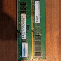 Ddr4 Ram 8-16gb Sticks. Micron, Skhynix, Crucial