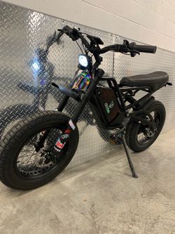 New 52V (D9)1500/2500W Electric E-bike, 45mph, 73 Style/Heavy Duty Reversed Front Fork