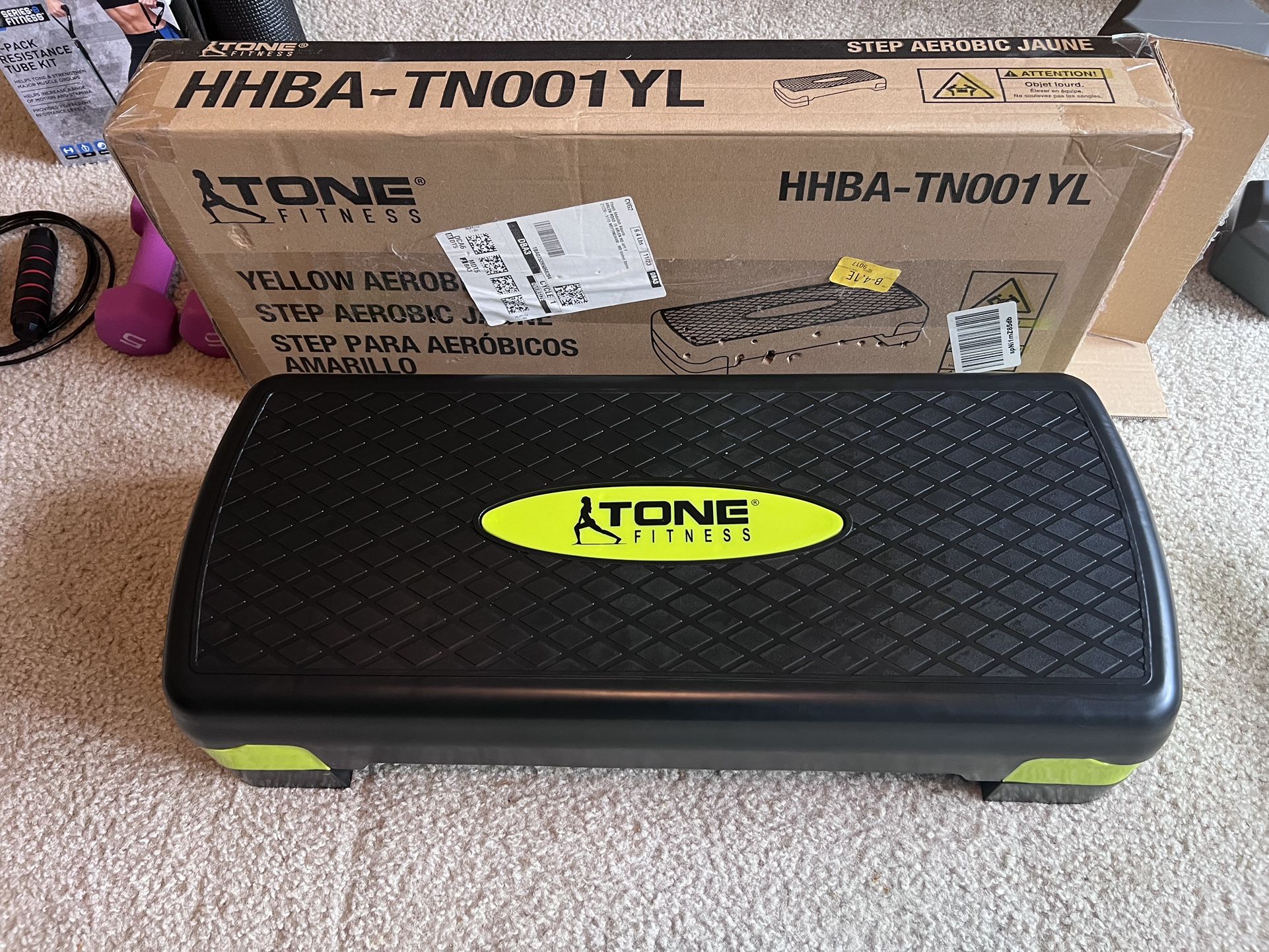 Adjustable Worlout Aerobic Stepper