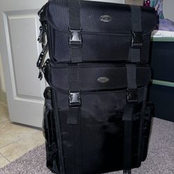 Makeup/nail Tech Case On Wheels