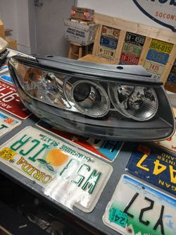 New 07-09 Hyundai Santa Fe Right Passenger Side Headlight Clear
