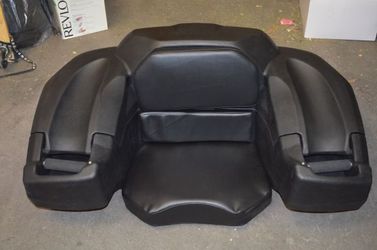 Black Boar ATV Rear Seat Lounger with Storage Box