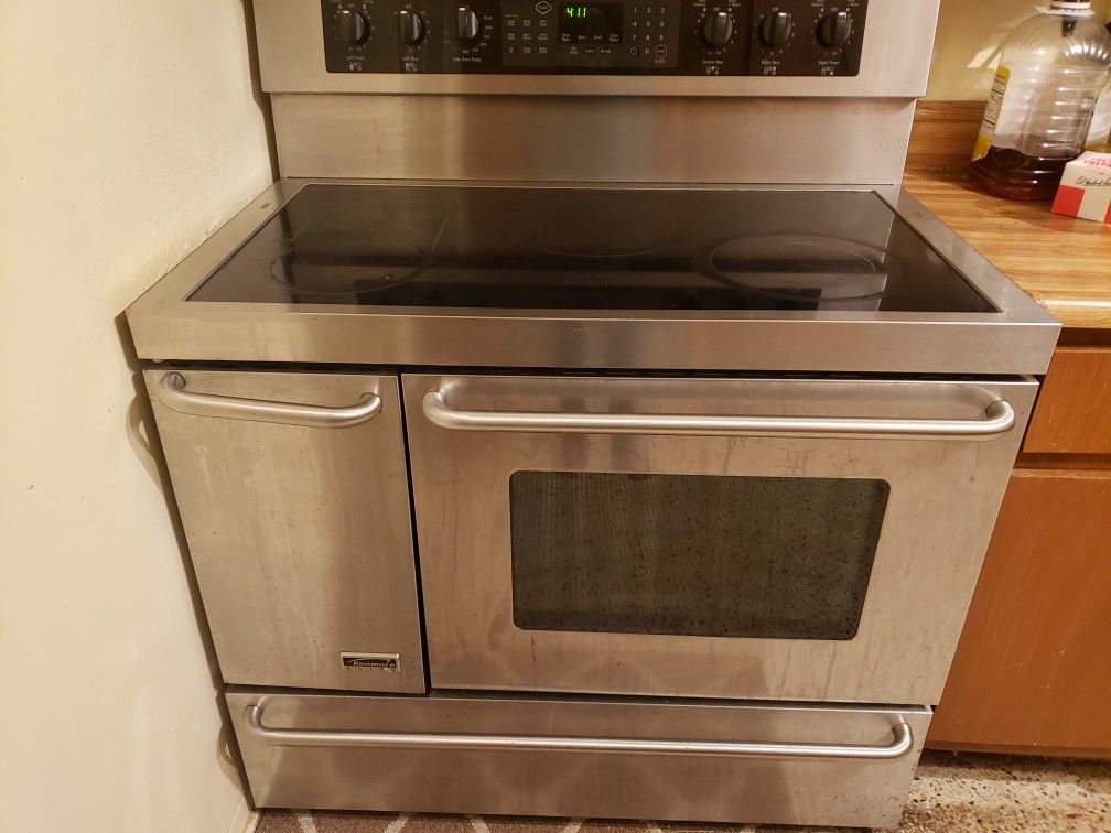 40" Stainless Steel Kenmore Elite Electric Range