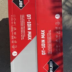 NEW Rubi DT-10in MAX Tabletop Sliding Table Tile Saw with Stand