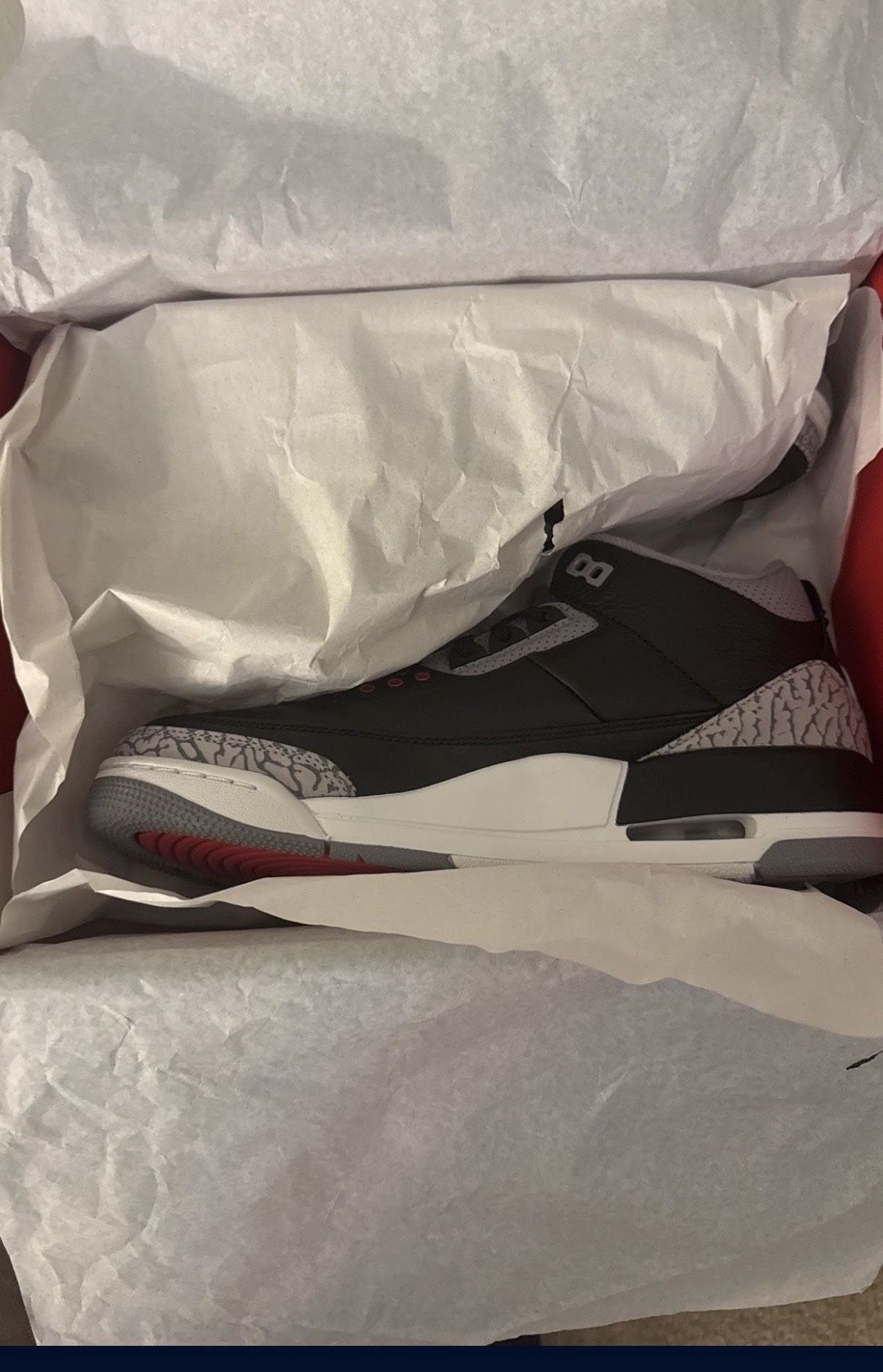 JORDAN 3 RETRO OG 'BLACK CEMENT' 2024