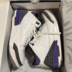 Jordan 3 Purple Iris 