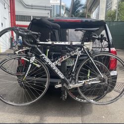 Bicycle Carrier Trailer Bike Rack  Good Condition Fits Two Bikes .