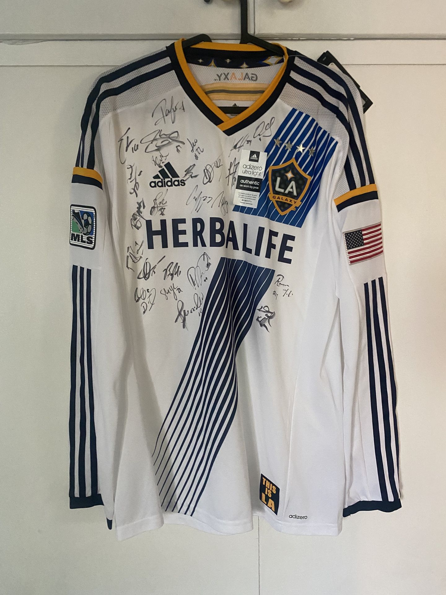2014 LA GALAXY JERSEY BNWT