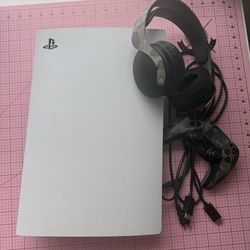 Ps5 + Headset & Controller