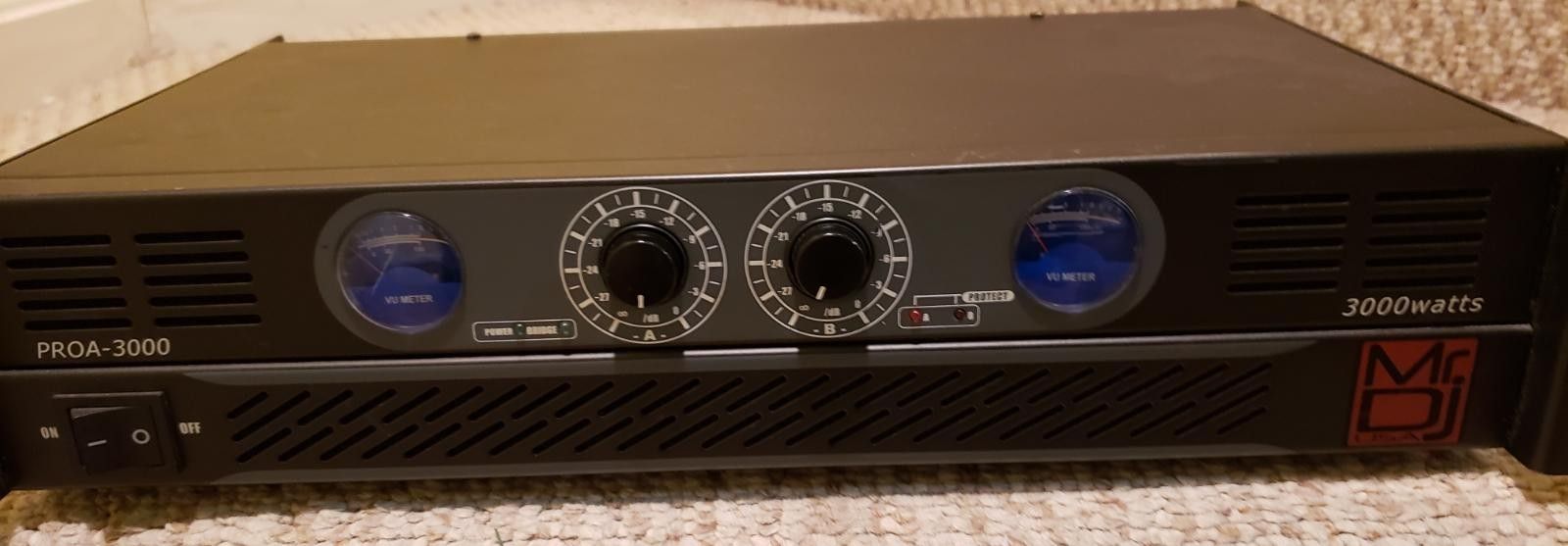 Mr. DJ ProA 3000 power Amplifier