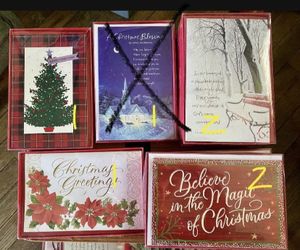 New Boxed christmas Cards $2