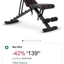 Adjustable Bench For Weights