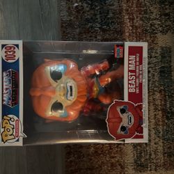 Pop Beastman And Mandalorian With Little Gods