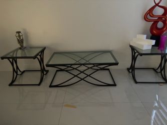 Juego de 3 mesas
