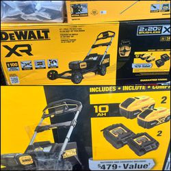 Dewalt XR Battery 21” Push Lawn Mower 