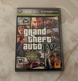 Grand Theft Auto IV (Xbox 360, 2008) GTA 4 Complete Without Map TESTED