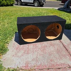 2 12" Speaker Box Sealed