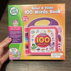 Scout & Violet 100 words book lead frog