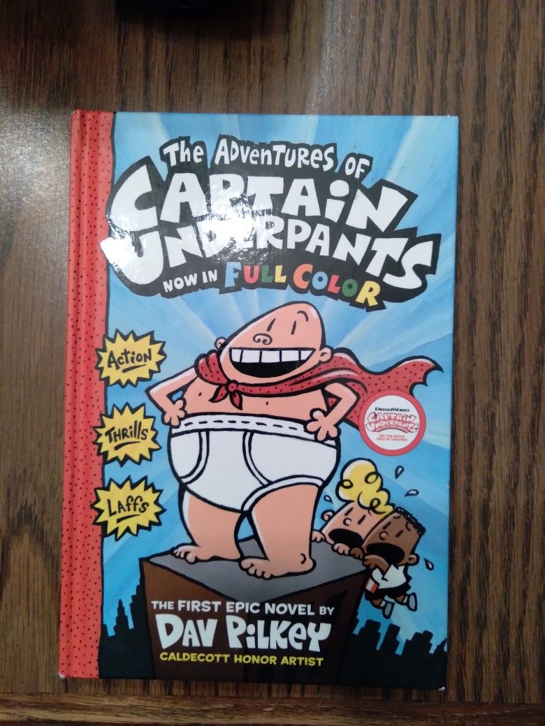 Captain Underpants Book