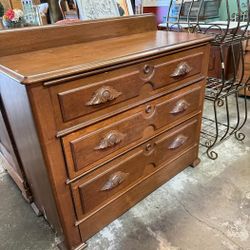 Antique Victorian Chest of Drawers Dresser