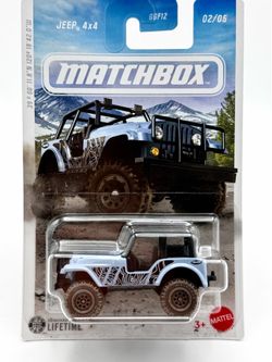 Matchbox 1:64 Scale Diecast Model Car - Jeep 4x4