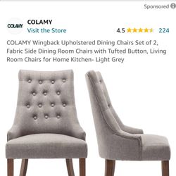 Brand New Dining Chairs Set Of 2